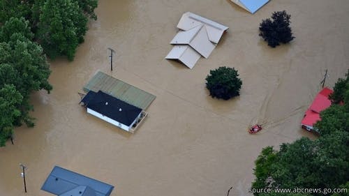 Flooding in Kentucky, Virginia, and West Virginia